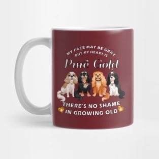 Senior Cavalier King Charles Spaniel Senior Gifts Mug